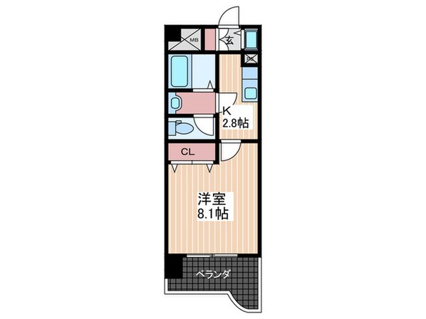 ケントス東雲の物件間取画像